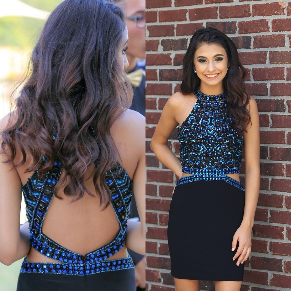Black homecoming dress